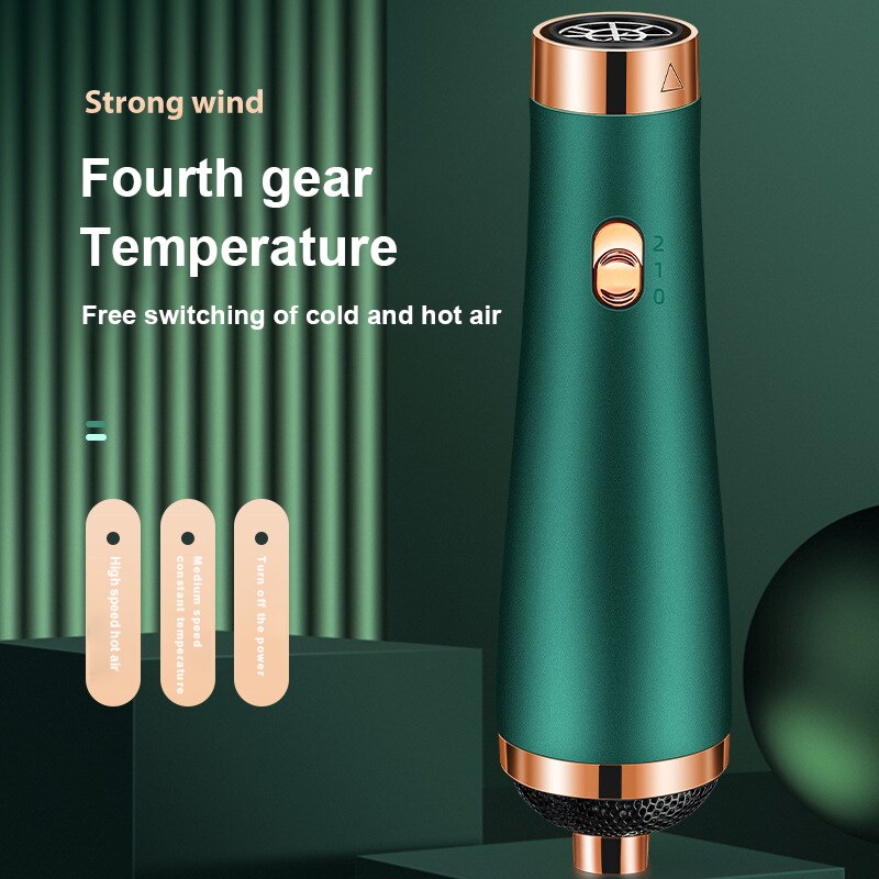 Elektrische Föhn Föhn Kam Rotating Air Borstel 3 In 1 Haardroger Blower Borstel Haar Krultang Curling iron Styler