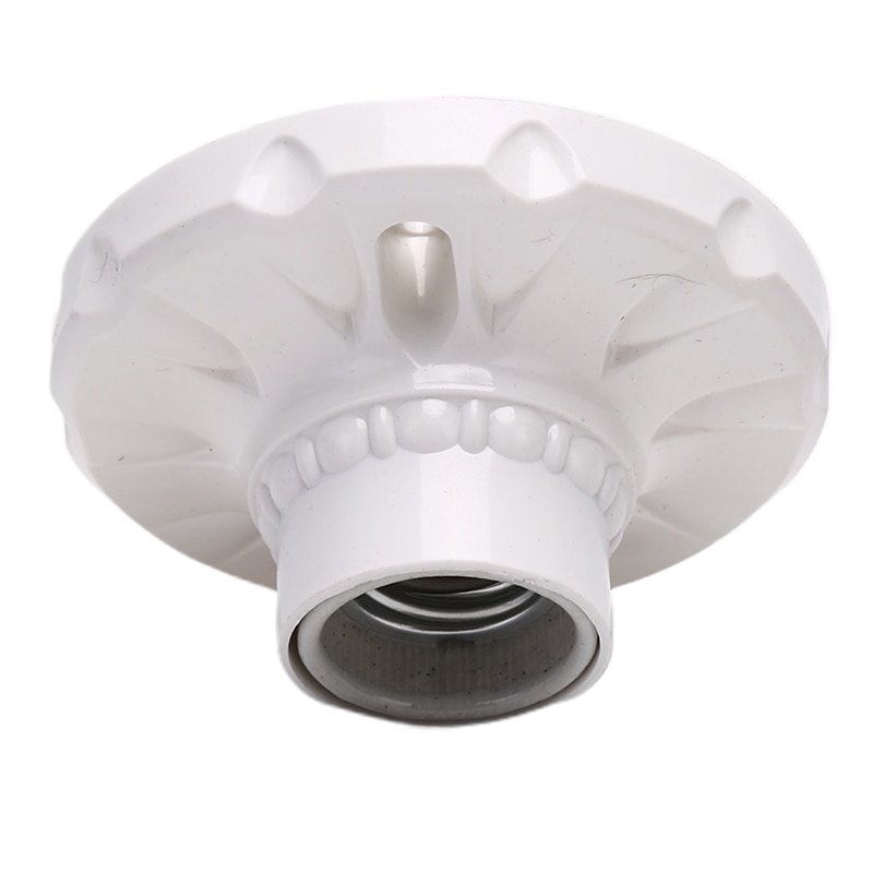 E27 keramik led lamphållare rund sockel bas hängande lamp sockel sockel 6a 10a 220 v