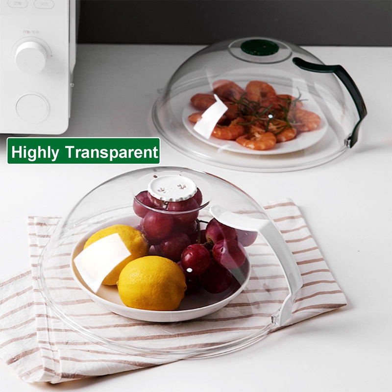Microwave Splatter Cover Microwave Cover For Food Microwave Plate Cover With Handle Hanging And Adjustable Steam Vents