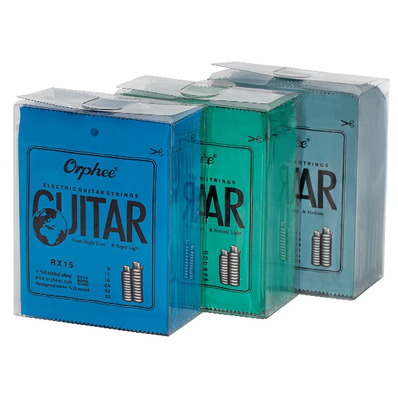 Orphee 10 Set 6Pcs/Set Guitar String Nickel Alloy String Super Light Electric Guitar Strings
