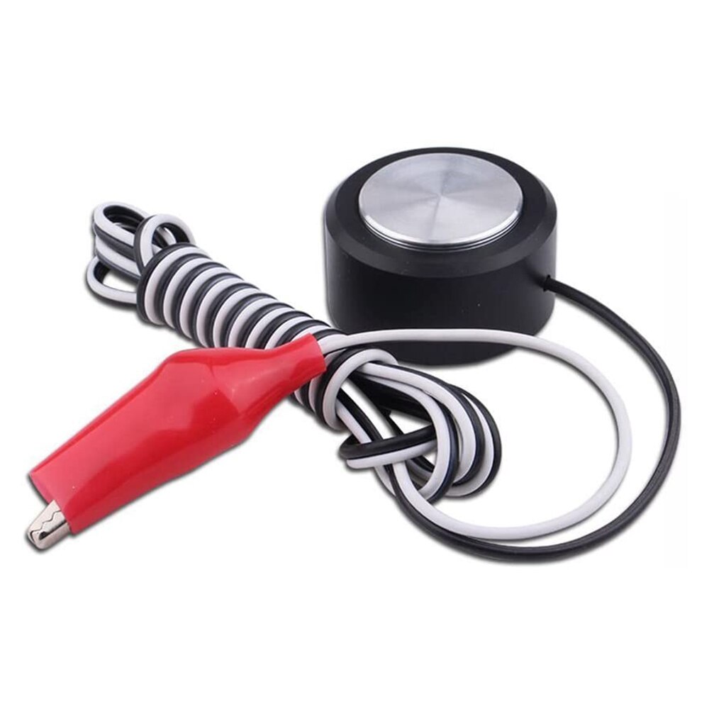 Mach3 Tool CNC Z Axis Router Mill Zero Check Touch Plate Setting Probe Setting Probe Milling 35mm CNC Engraving Machine Tools: Black white