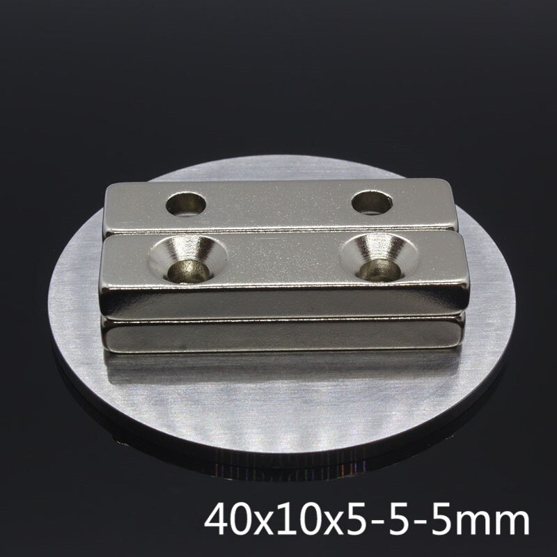 2 uds N35 bloque grande súper fuerte imán magnétic... – Grandado