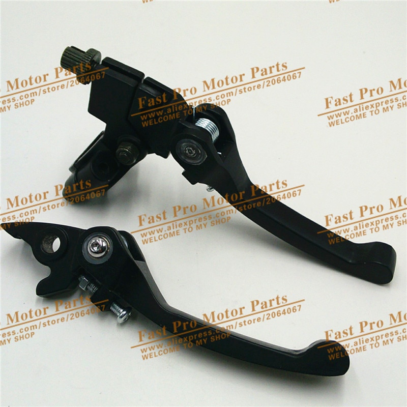 CRF KLX Pit Pro Xmotos BSE KAYO Pit Crossmotoren parts meest Aluminium Vouwen koppelingshendel Remhendel set