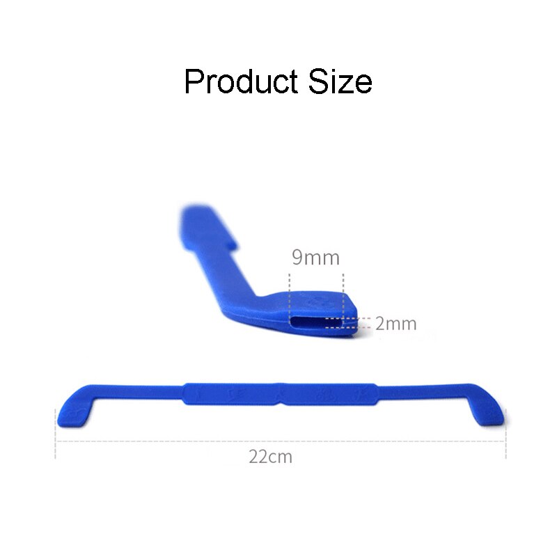 Zilead Siliconen Brillen Strap Kinderen Bril Veiligheid Band Retainer Zonnebril Band Cord Holder Sportbrillen Touw
