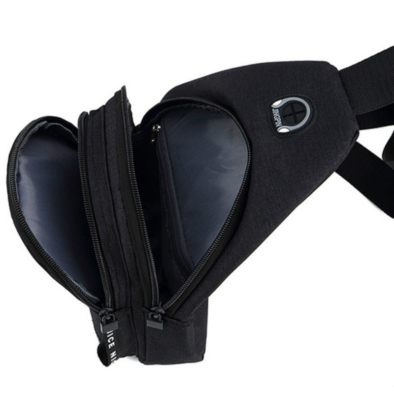 Neue Männer Reise Business Brust Tasche Burglarproof Schulter Tasche Holster Anti Theft Sicherheit Strap Leinwand Umhängetaschen