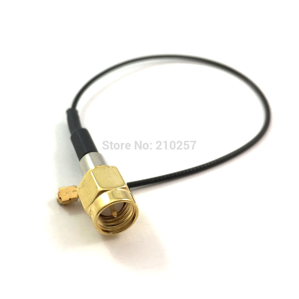 5 pcs Sma Macho Conector de Antena Cabo Pigtail para Ipx/UFL RF 1.13 15 cm