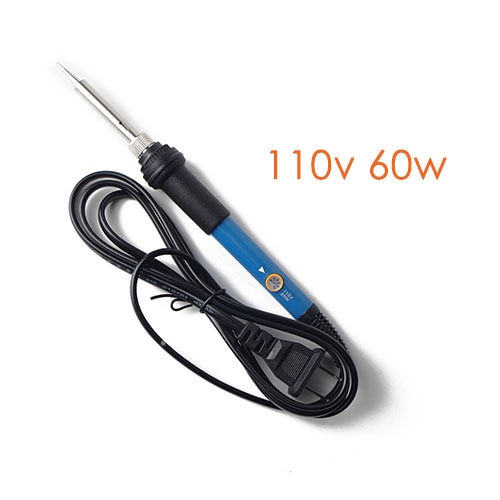 ALLMEJORES DIY Solar cell panel Welding kits 60w Electric Iron + 20meters Tabbing wire + 2meters Busbar wire + Flux pen