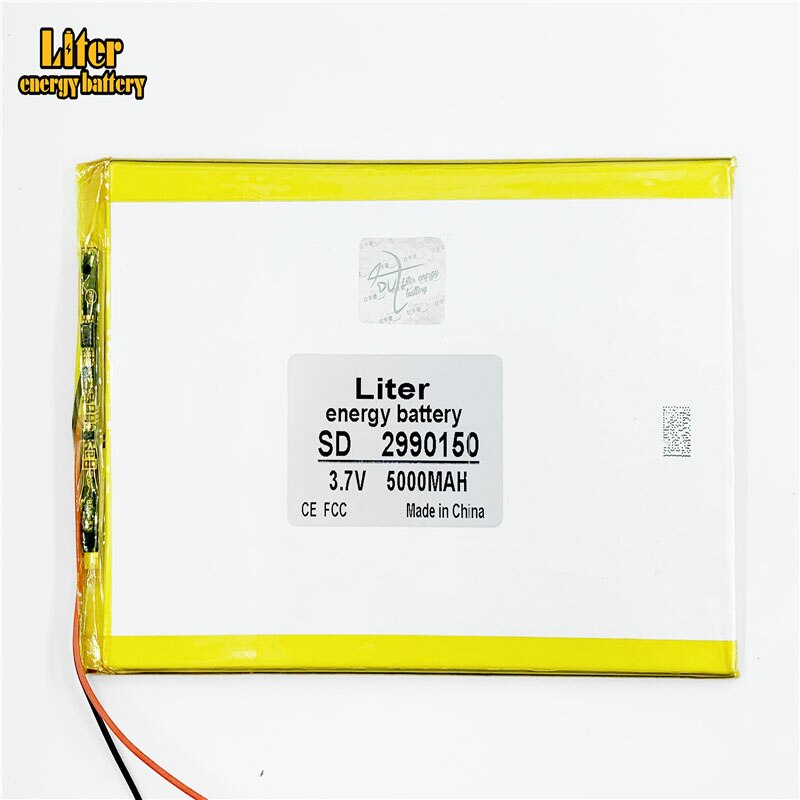 HXJNLDC DC 3.7V 5000mAh 955565 li-ion Lithium Ion Polymer