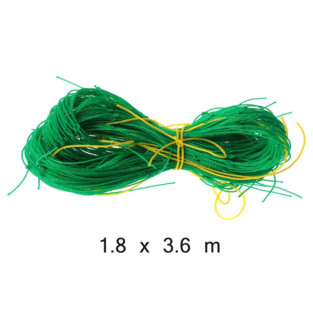 Gardening Network Plant Support Grow Net Holder Garden Fence Plants Climbing Nylon Net for Cucumber Morning Glory Petunia Flower: 1.8x3.6M