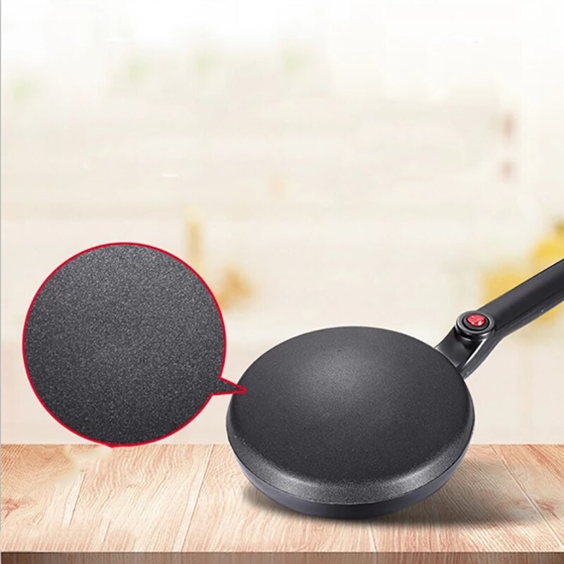 220V 800W Diy Elektrische Bakpan Thuis Lente Roll Taart Machine Laag Van Huid Automatische Mini Pannenkoek Pot cake Eu Plug