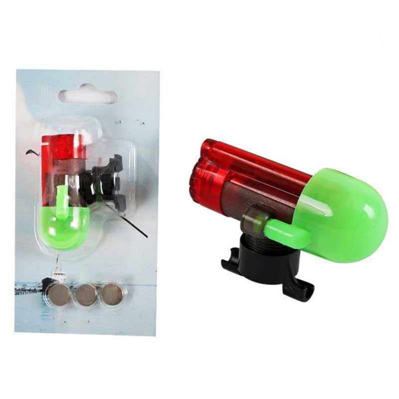 Night Fishing Bite Luminous Alarm Electronic LED Light Fishing Bite Alarms Fishing Line Gear Automatic Fishing Alert Indicator