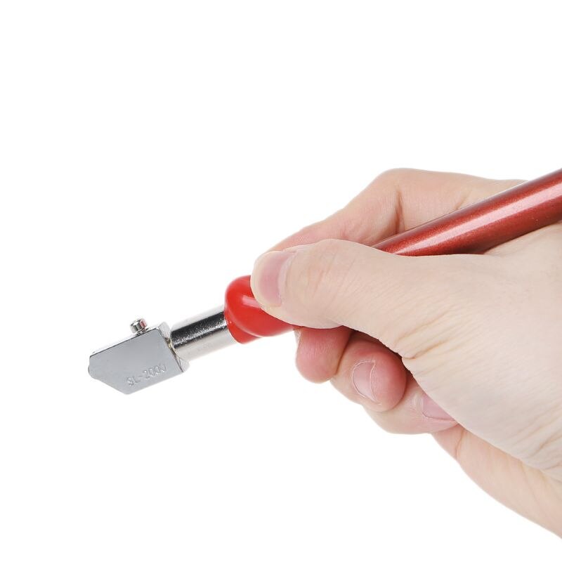Oil Filled Glass Cutter Cut Wheel Metal Handle Diamond Hand Tools B85C