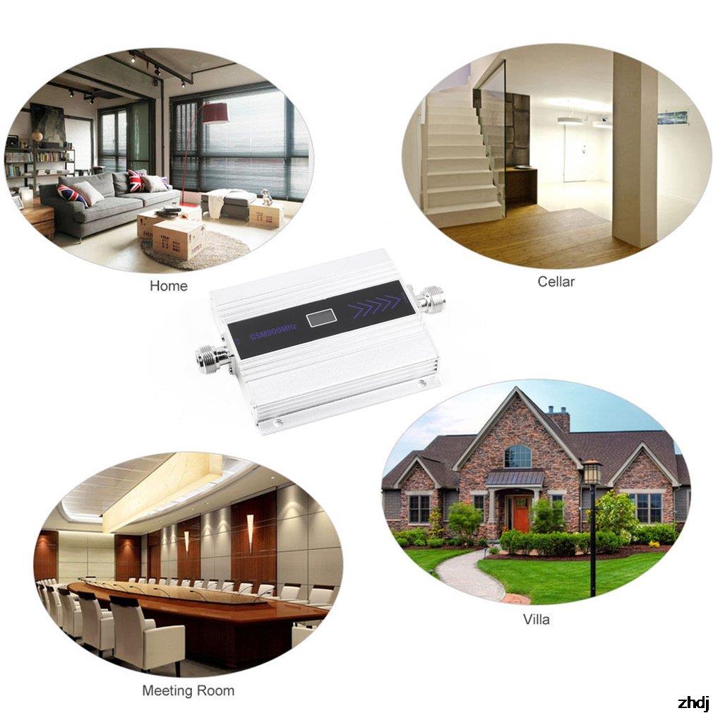 Mobile Unicom GSM 900MHz Mobile Phone Signal Booster Cellular Repeater Amplifier Antenna Cell Phone Signal Booster Amplifier