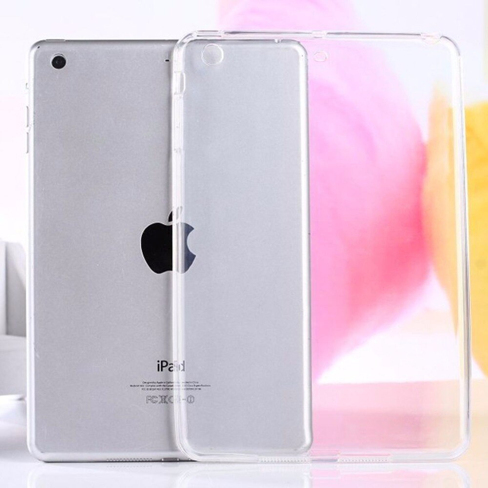 Ultra-Dunne Crystal Soft Tpu Transparant Siliconen Clear Case Cover Voor Ipad Mini 1 2 3 Tablet Pc