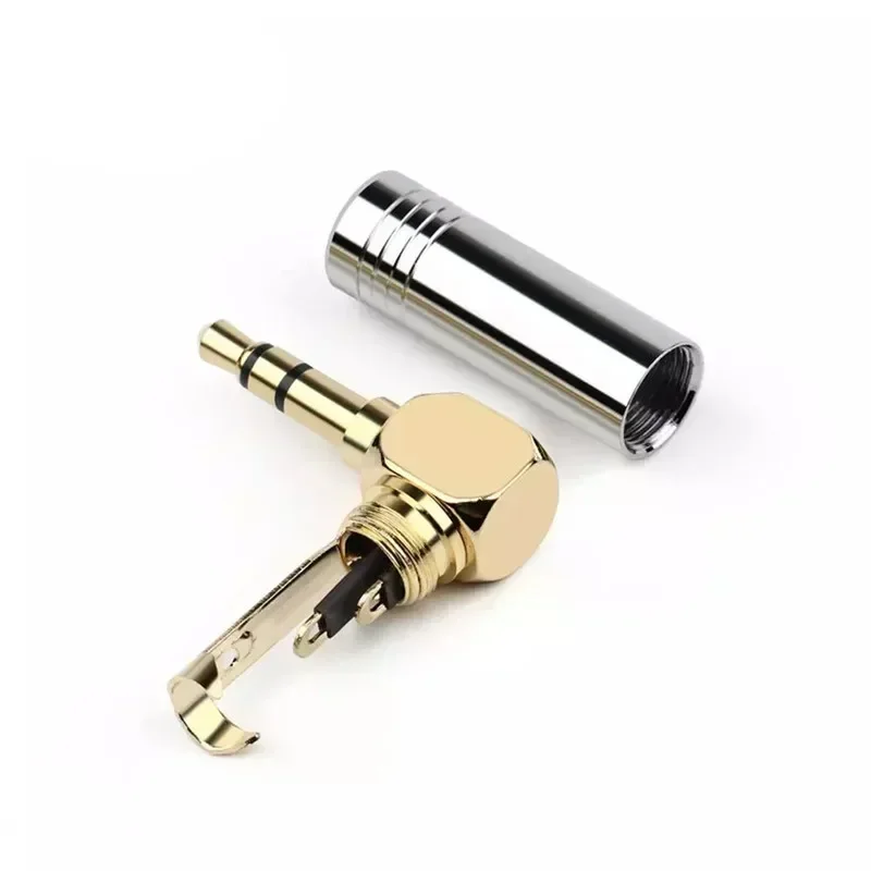 Audio Jacks 3.5mm Jack 3 5 Headphone Plug 90 Degree 3 Pin 3.5 Connector Consumer Electronics Right Angle Speaker Terminal