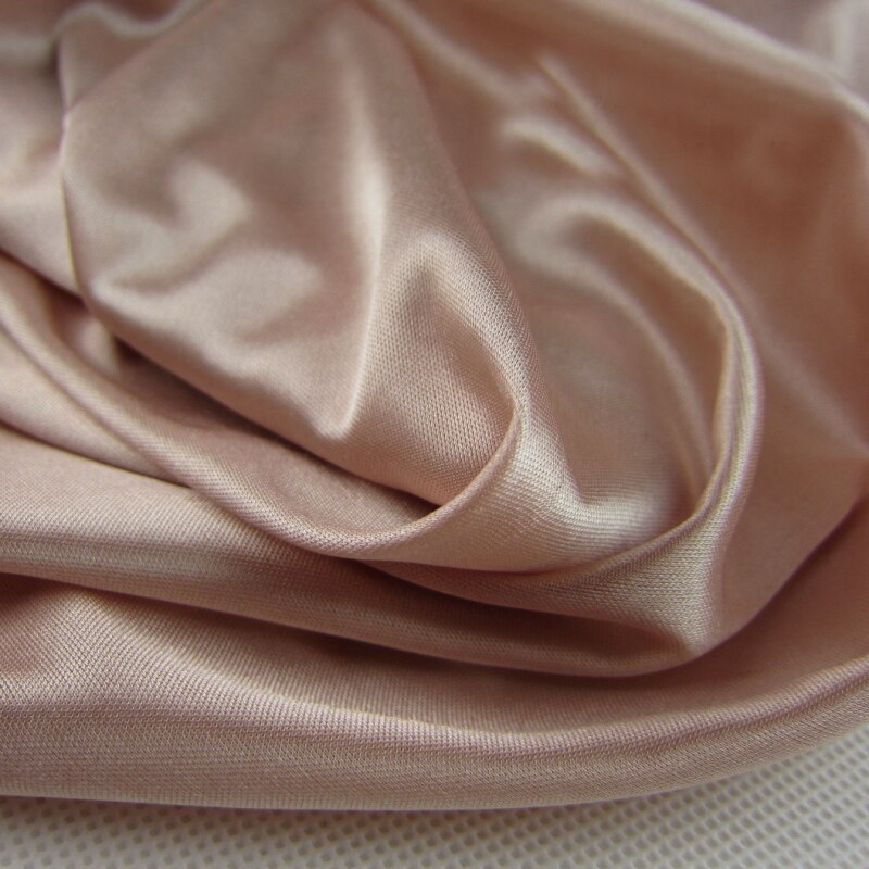 3 meters 160 62.99" width lotus pink knitted satin fabric lining background dress inner linings LX129