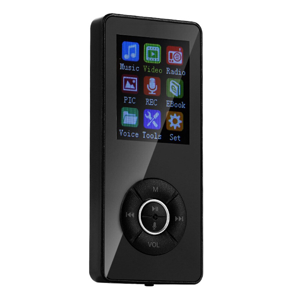 Best verkochte producten bluetooth  mp3 speler  mp4 media fm radio recorder hifi sport muziek speakers: Zwart