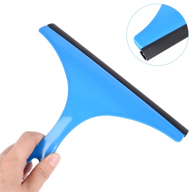 1Pc Auto Siliconen Water Wisser Zeep Cleaner Schraperblad Squeegee Car Vehicle Voorruit Venster Wassen Cleaning Willekeurige