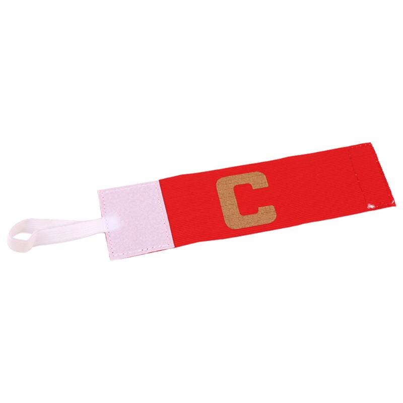 Banda para el brazo de capitán de fútbol, grupo de competición líder, brazalete para niños, capitán de fútbol, Banda para niños, Banda para el brazo de fútbol: Rojo