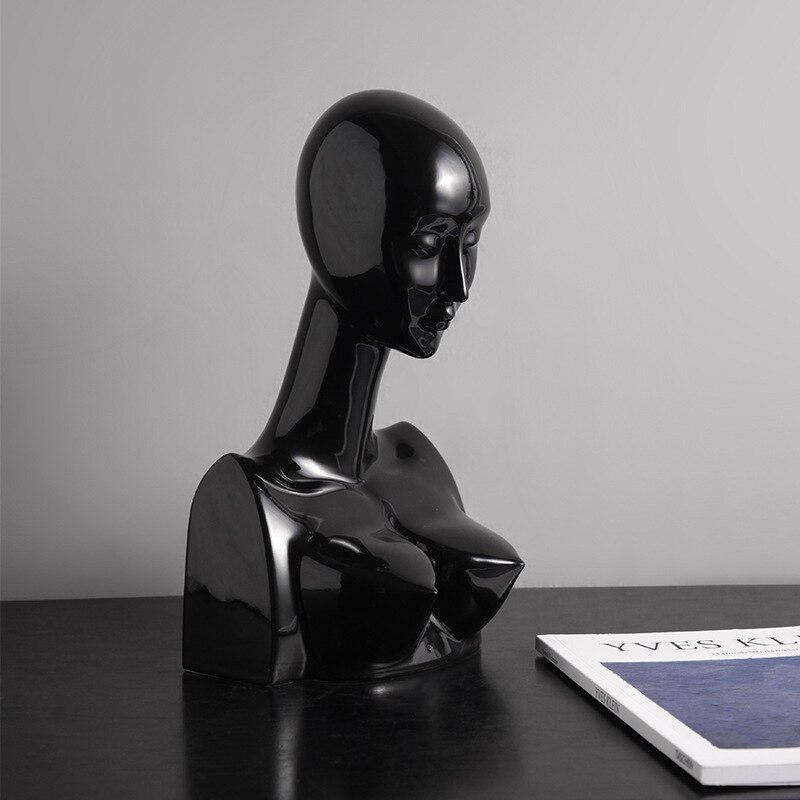 Ceramic Figure Decoration Nordic Abstract Art Model Room Photographer Props Decoration Figure Sculpture