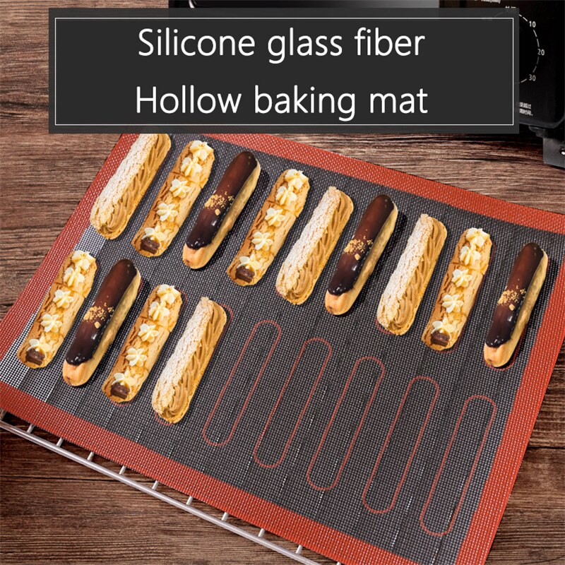 Non Stick Bakmat Oven Sheet Liner Voor Cookie/Brood//Koekjes/Puff/Eclair Geperforeerde Silicone pastry Tool Keuken Bakken