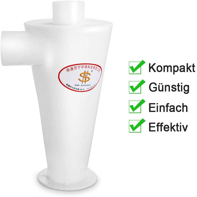 Syklon støvoppsamler separator filter støvsugere rengjøringsmidler filterverktøy for støvsugere separator av støvavsugere i plast