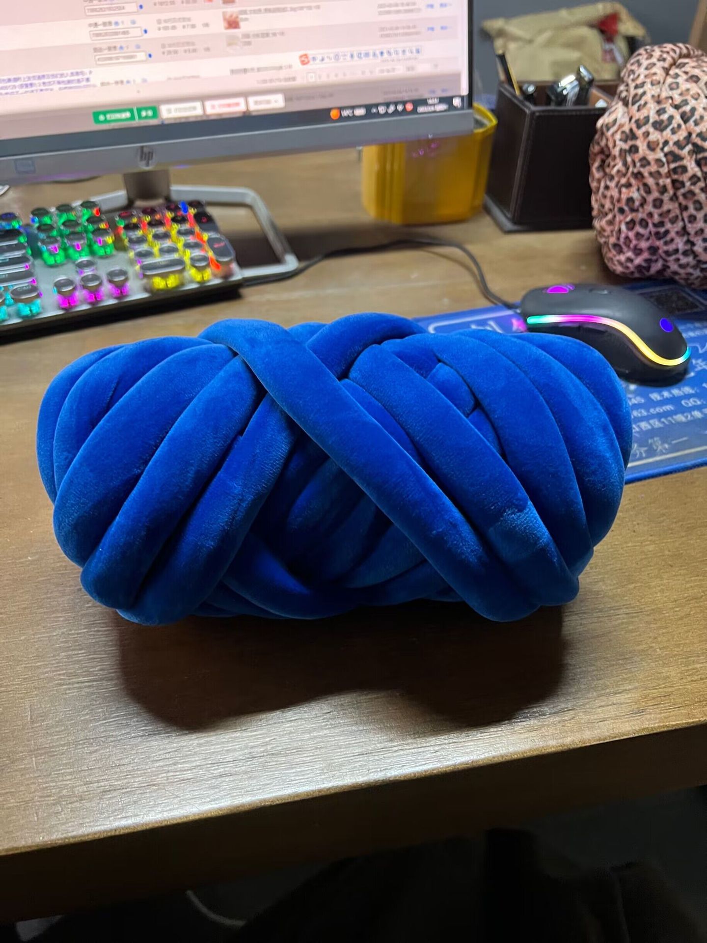 1KG 1000G Super Velvet Chunky Yarn Thick Bulky Giant Thread White Bag for Hand Knitting DIY Arm Soft Big Blanket Carpet 자이언트얀