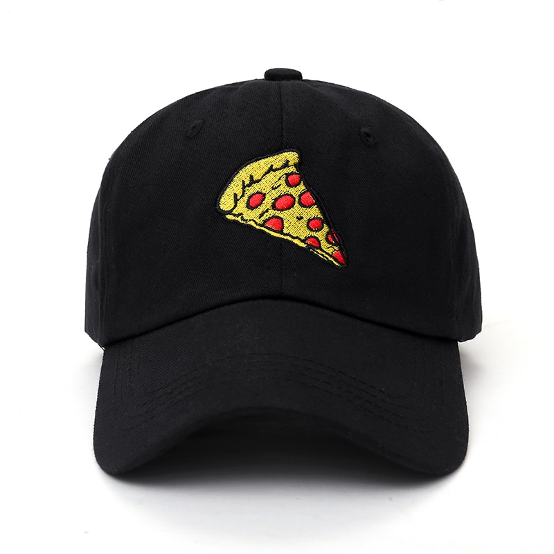 Pizza Borduurwerk Baseball Cap Trucker Hoed Voor Vrouwen Mannen Unisex Verstelbare Size Vader Cap Hoeden