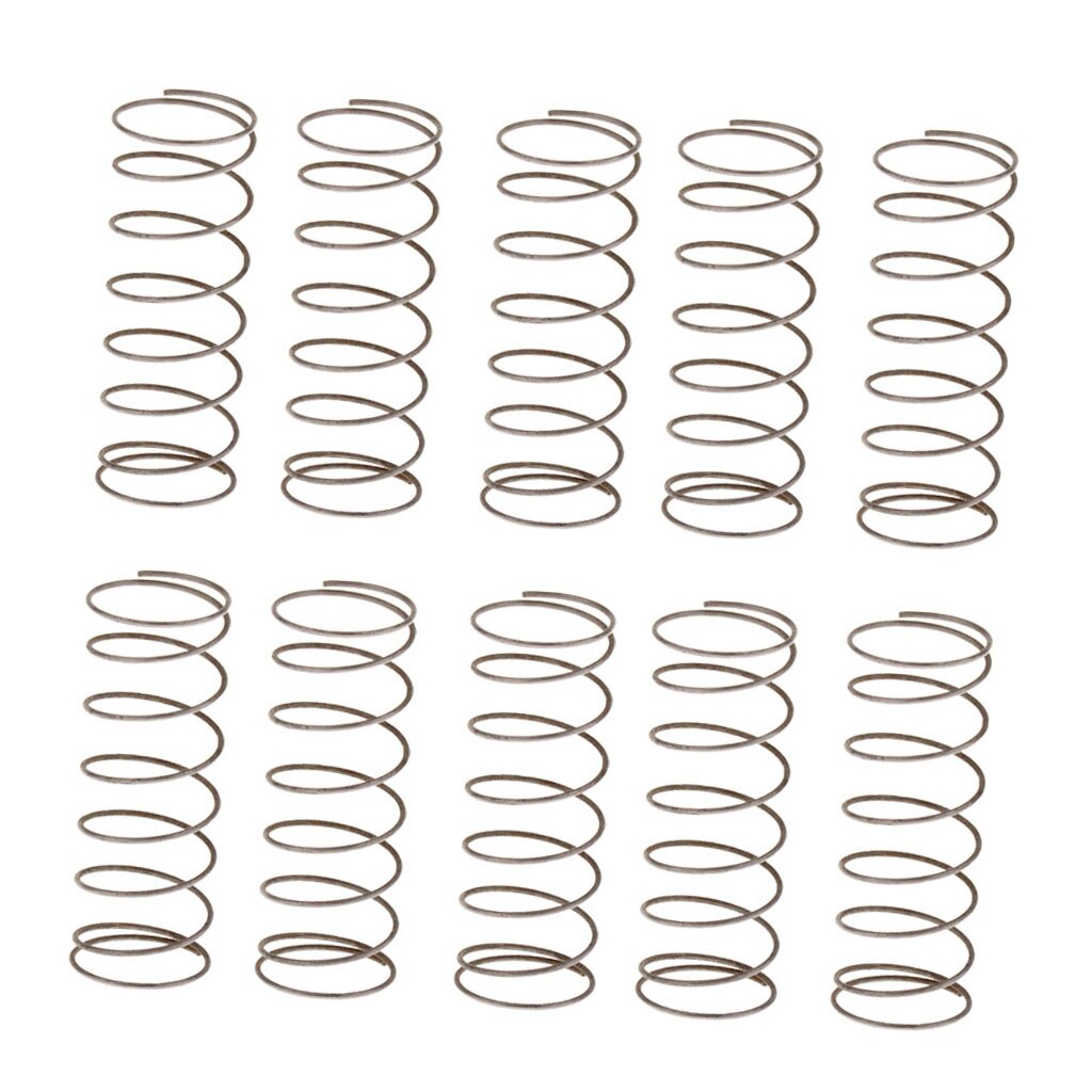 10 Pack Silver Metal Trombone Springs Voor Trombone Reparatie Onderdelen Accessoires