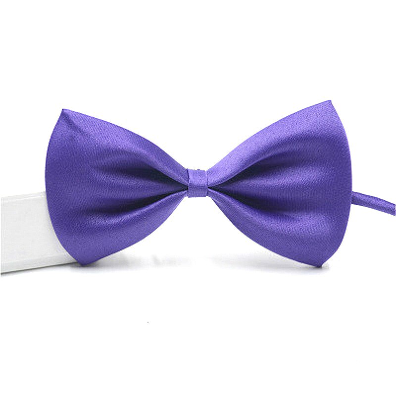 Corbatas de mariposa para hombre y niña, pajarita para boda para , accesorios de lazo liso caramelo,