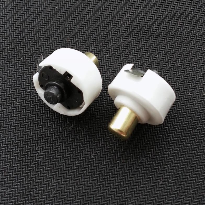 2 pieces Flashlight Switch Button Tail Cap Click Clicky Switch C8 Torch DIY Parts