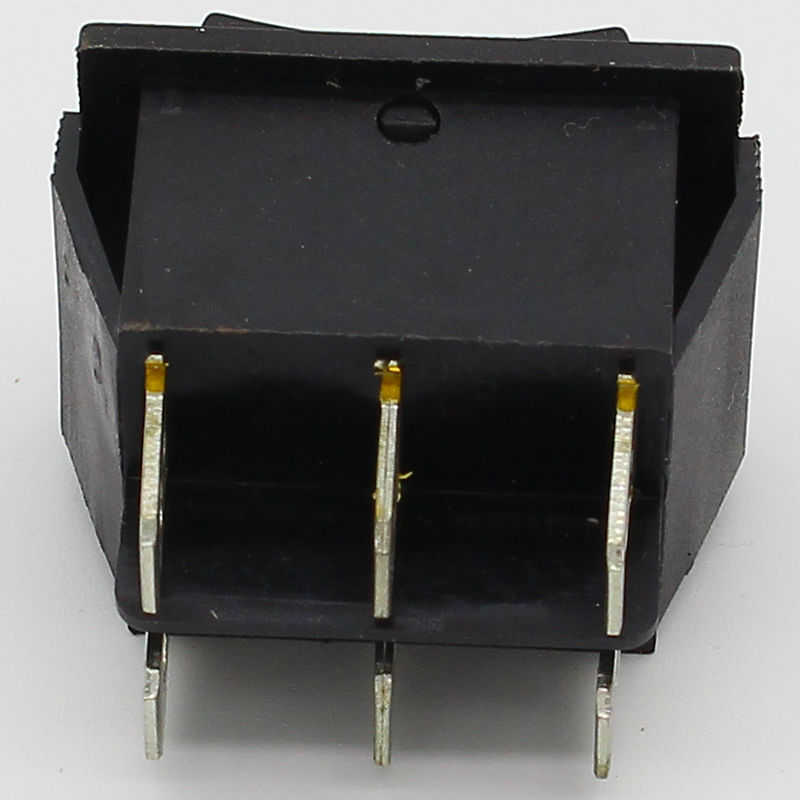 2pcs momentary rocker switch 6 flat pins,double sides spring return to middle after released