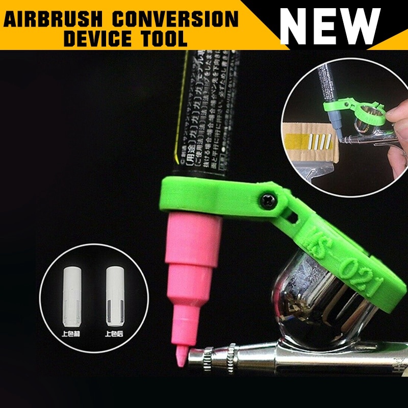 Herramienta de modelado de pluma a aerógrafo, dispositivo de conversión, modelo Hobby