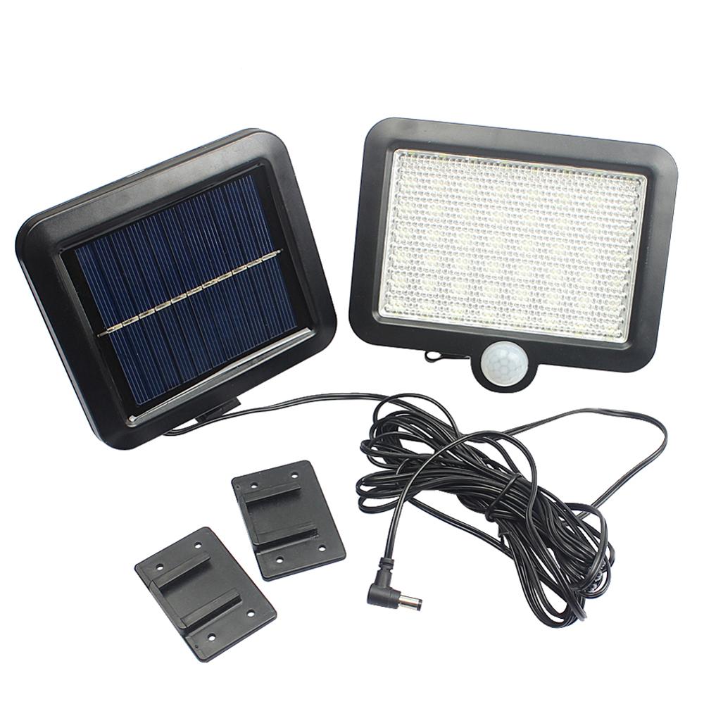 Cob 120LED Solar Light Outdoor Motion Sensor Wandlamp Waterdichte Tuin Lamp Emergency Pathway Yard Straat Lamp: 56 LED