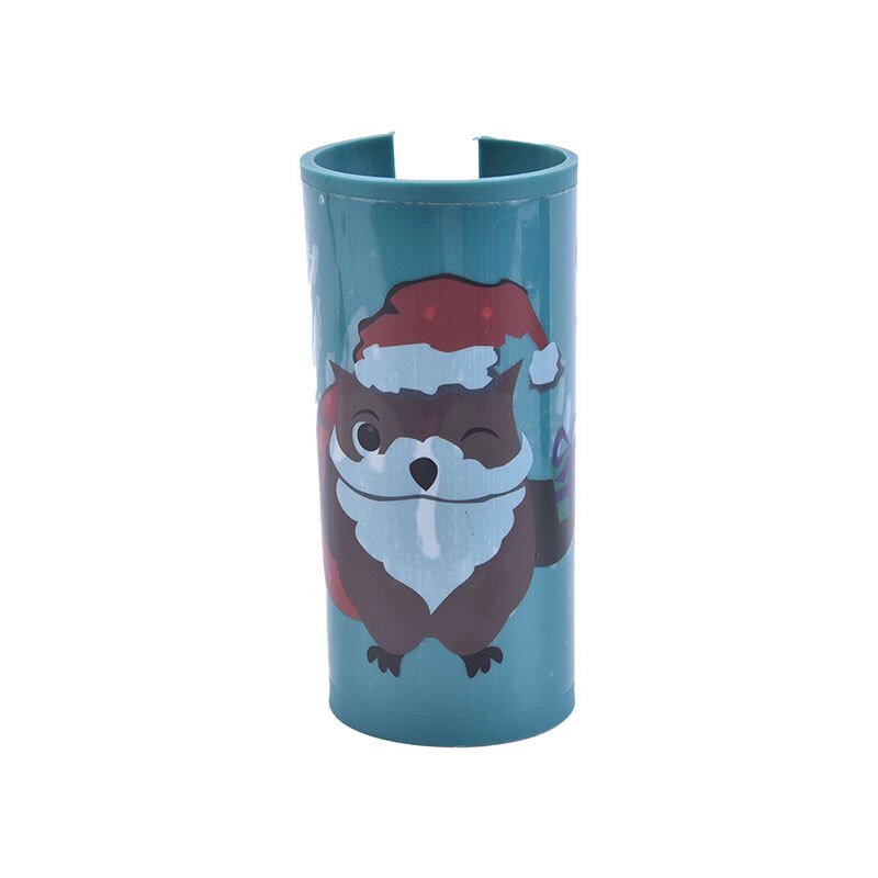 Sliding Wrapping Paper Cutter Christmas Wrapping Roll Cutter Tools: green