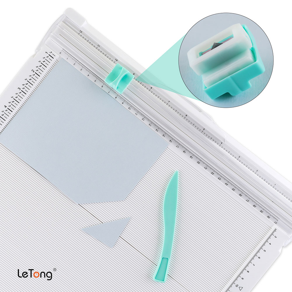 36x33.7cm Paper Trimmer Scoring Board Craft Paper Cutter Folding Scorer for DIY Scrapbooking Card Making Tool