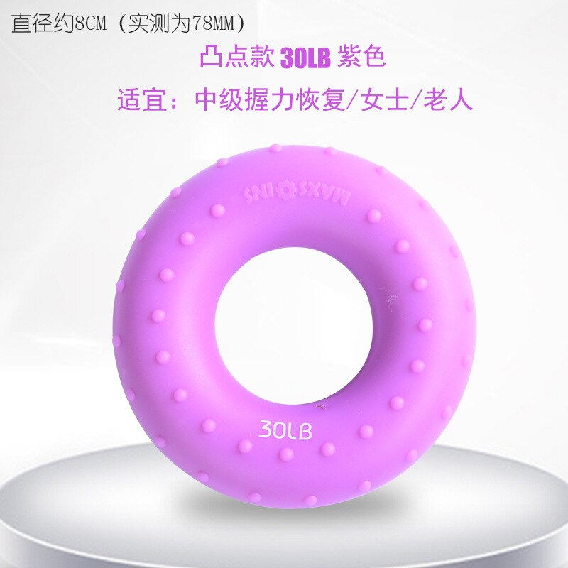 Hand Gripper Forearm Hand Expander Dynamometer Strengthen Training Hand Finger Exersiser hand trainer grip strength: Purple-30LB