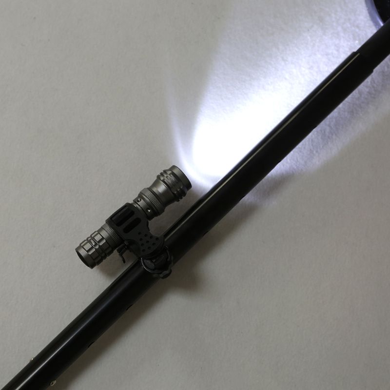 Metal Detector Bike Flashlight Holder PIN POINTER Holder Flashlight MOUNT Suitable for All Kinds of Underground Detectors X4YD