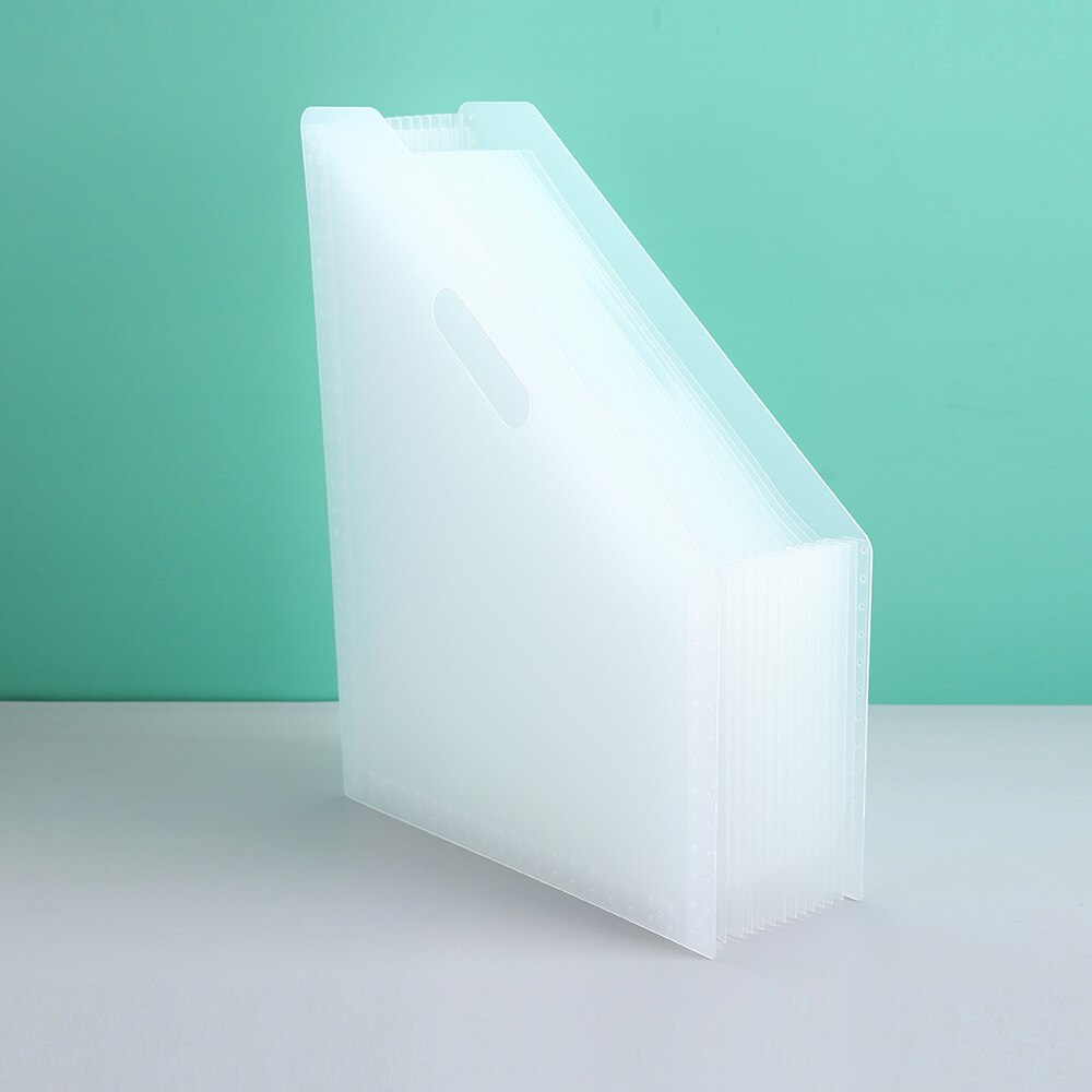 Uchwyt na dokumenty A4 w stylu organowym rozbudowy Organizer robić dokumentów ambona stojak na ulotki przechowywanie z 13 przegródkami robić domowego biura szkolnego: biały