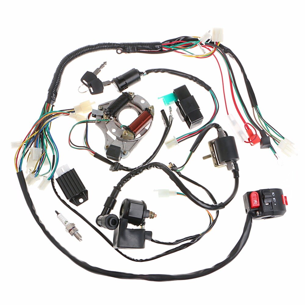 MASO Kabelboom CDI kabelboommontage bedrading set voor Chinese quads