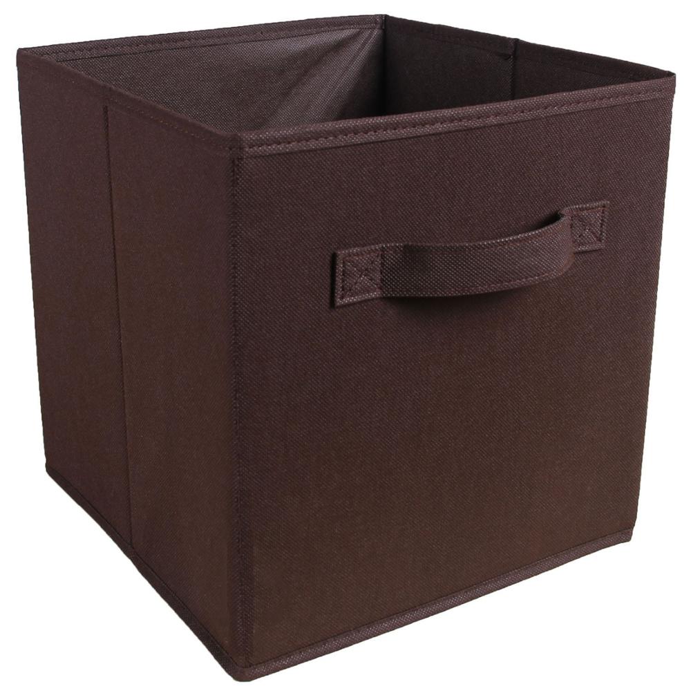 Kubvikbar non-woven tyg förvaringslåda hopfällbar tygförvaring kub korg lådor leksaker organisatör behållare lådor: 7