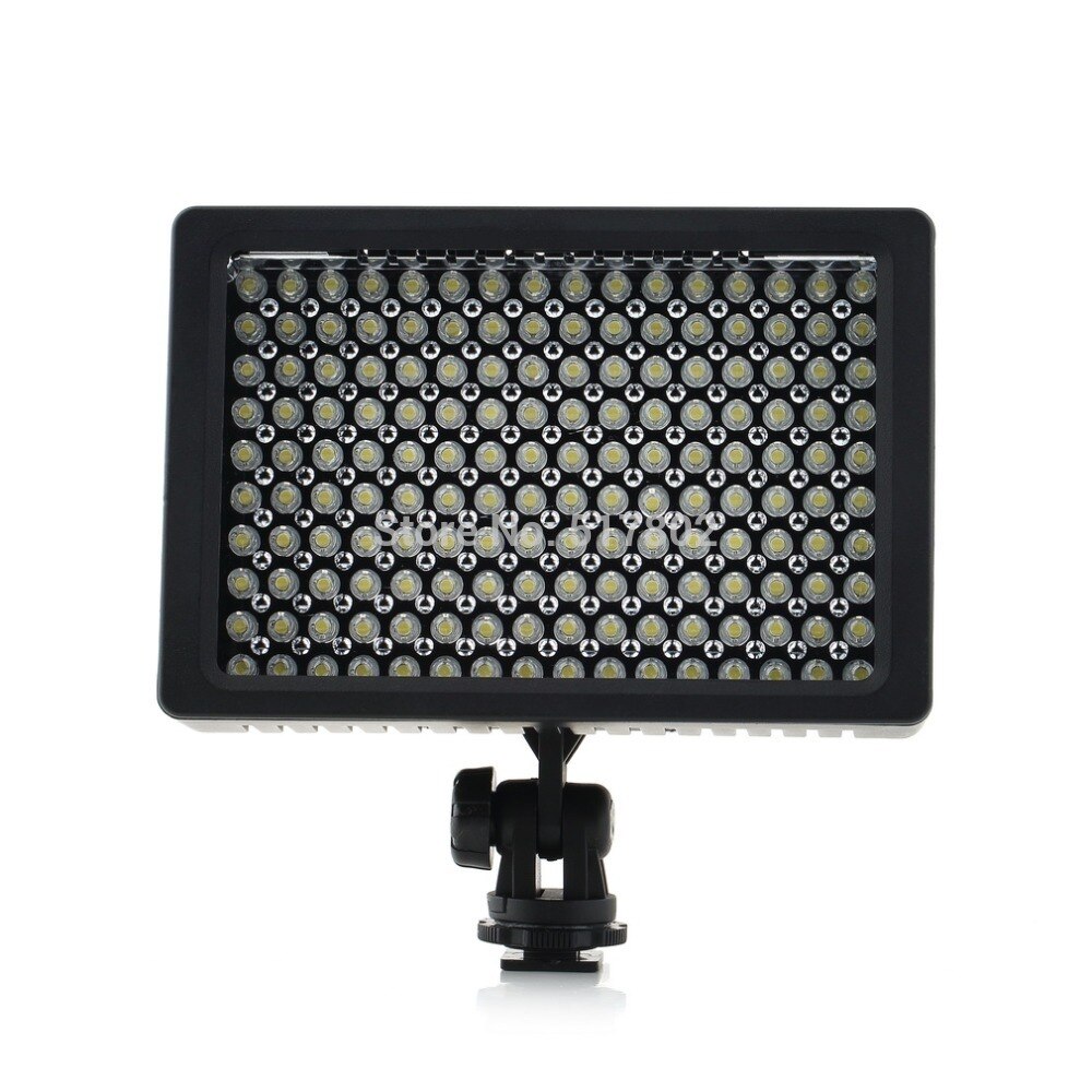 Camera HD 160 LED Video Light Lamp 12W 1280LM 5600K/3200K Dimmable for Canon for Nikon for Pentax Camera Video Camcorder