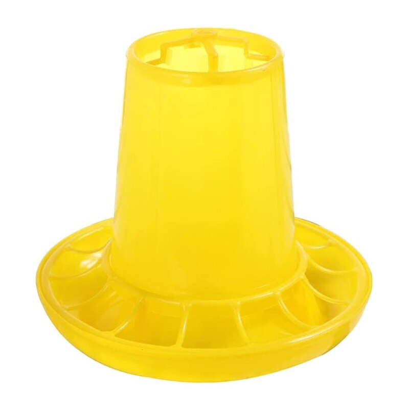 Automatic Chicken Feeder for Poultry Birds Hanging Chicken Food Dispenser with Handle Easy Clean Food Bucket птиц quails: 6-2kg