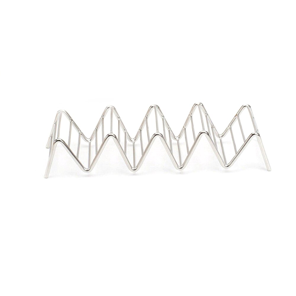 Display Stand For Pizza Stand Stainless Steel Taco Holder Stand Tray Restaurant Baking Tool Food Stand Tray Rack Oven Supplies: XL