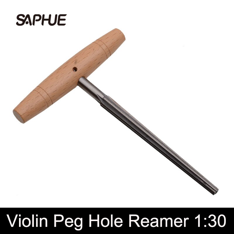 Viool Altviool Peg Hole Ruimer 1:30 Taper Houten Handvat Voor Luthier Tool Onderdelen