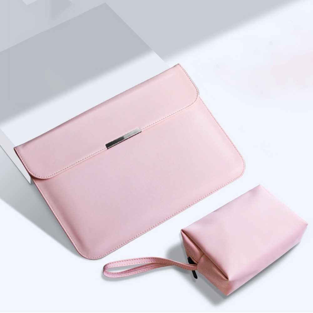 Funda ultrafina para ordenador portátil de 13-16,2 pulgadas, , con bolsa de energía, funda portátil para Ultrabook, bolsa protectora de PU a prueba de golpes para viaje: 12 pulgadas / Beige