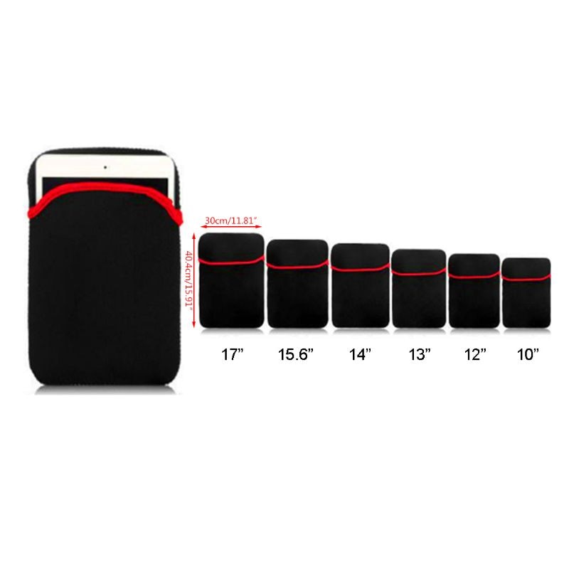 10-17 inch laptoptas beschermhoes neopreen zachte hoes tablet pc tas  b95c