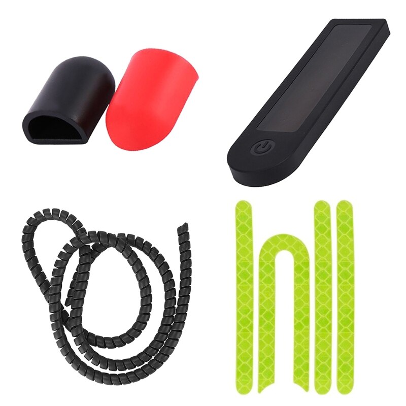 R9ua 4 teiliges scooter-schutzset, robustes schutzset für xiaomi -m365/ pro: Grün