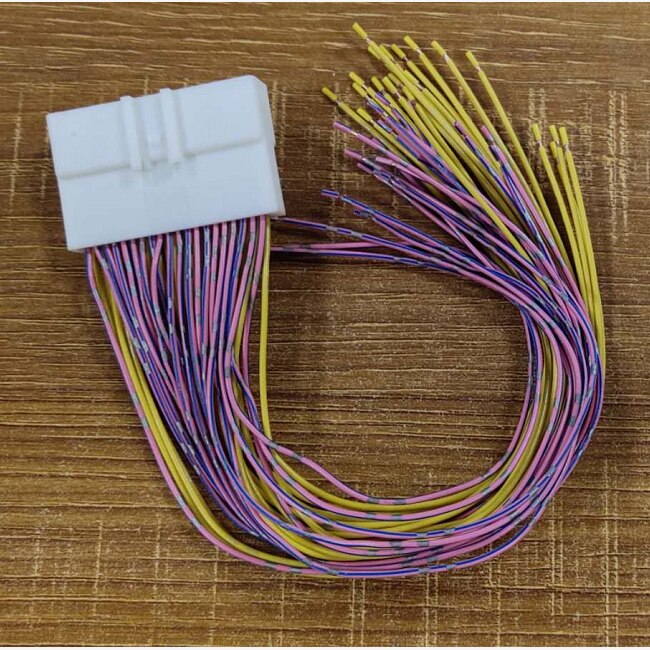 1pc for Toyota Corolla Nissan car dashboard plug connector 2X20 40PIN wire line cable male female housing: male cable
