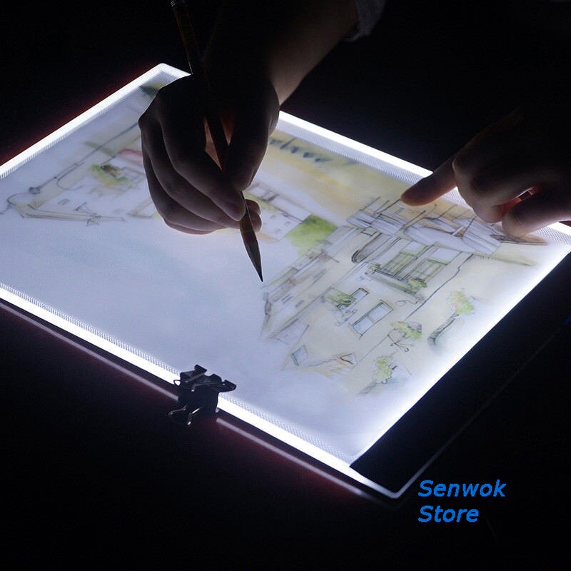 A4 kopie tafel licht animatie anime kalligrafie tafel Artcraft Tracing Lichtbak Digitale Tabletten LED tekentafel art gereedschap